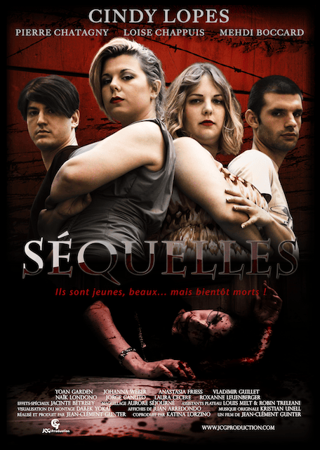 Voici l’affiche du film d'horreur Séquelles. Une magnifique création de Juan Arredondo.