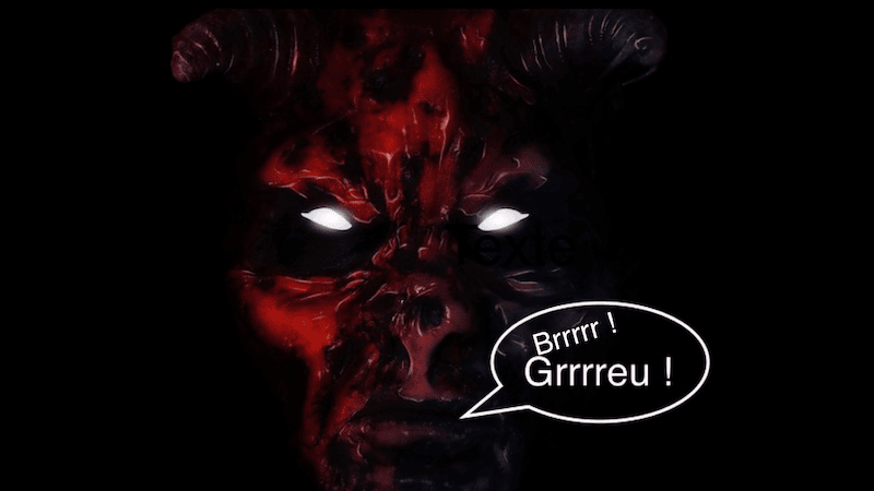 En streaming VOD sur Vimeo On Demand, le film d'horreur La forêt des démons a une nouvelle piste son avec des démons qui grognent. 