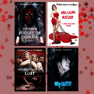 The last 4 horror films JCG Production, La forêt des démons, Vacuum killer, Why us ! And Séquelles, will soon be released internationally on VOD via the American company Leomark Studios.