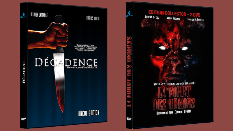 DVD films d'horreur - Longs-métrages à succès avec des démons/psychopathes (aussi disponibles en streaming).