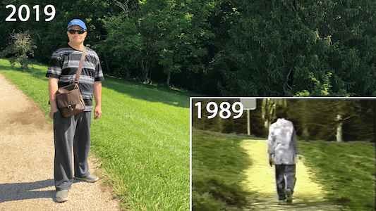 Long-métrage d'horreur vintage : il y a 30 ans, en 1989, j'avais 15 ans et je tournais la première scène du film 3 psychopathes dans un parc de Genève avec deux jeunes comédiens. La scène n'a finalement pas été gardée au montage. Elle fait partie des bonus du DVD.