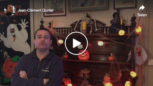 Facebook direct: Jean-Clément Gunter will be live on Facebook this evening at 20:30 p.m. And since it's Halloween, you will have the opportunity to win two sets of two DVDs.