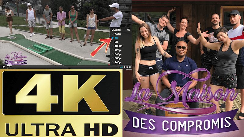 Téléréalité en Ultra HD : La maison des compromis est désormais disponible en 4K UHD sur Vimeo On Demand.