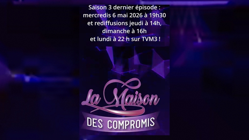 Téléréalité devenue iconique : après 3 saisons et 44 épisodes, La maison des compromis touche à sa fin. Ne manqueez pas le dernier épisode !