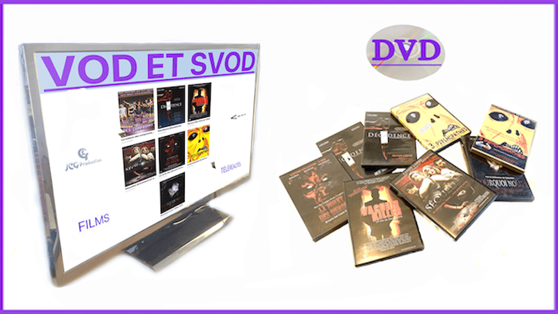 Les films d'horreur en streaming et DVD et téléréalité en VOD. Vous désirez regarder nos films en VOD et ses variantes ou en DVD ou la téléréalité La maison des compromis ? C'est une très bonne idée ! :-D Voici la liste des plateformes et boutiques. Une liste qui s'allonge de plus en plus grâce au succès de la VOD et à notre distributeur qui fait un travail incroyable.