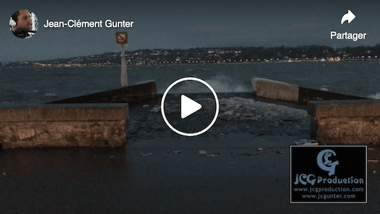 Vidéo tempétueuse : voici une vidéo de la tempête qui s'est abattue sur Genève.