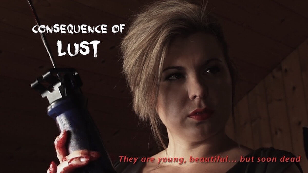 Long-métrage d'horreur violents et érotique/sexy (Un film avec Cindy Lopes de Secret Story) - Séquelles est une production gore avec du suspens - "Consequence of Lust" en streaming gratuit.
