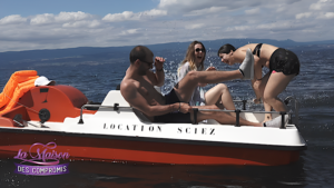 Nos candidats passent des bons moments sur un lac (fous rires garantis) - La maison des compromis est une téléréalité drôle, émouvante, avec du suspense, de l'action et du sport. Casting candidats/candidates téléréalité/télé-réalité (comment devenir candidat de téléréalité).