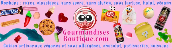 Bonbons sans lactose/gluten, friandises véganes/véggies - Cookies/biscuits artisanaux/artisanal (qualité suisse) - Les bonbons de notre enfance - Acheter en ligne, votre commande préparée sur en live/direct sur TikTok - Votre achat en ligne chez vous en quelques jours (avec des cadeaux).