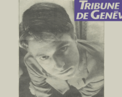 Tribune de Genève, journal Suisse romand - Article sur le réalisateur dans l'hebdomadaire genevois (Jean-Clément Gunter qui est aussi producteur).