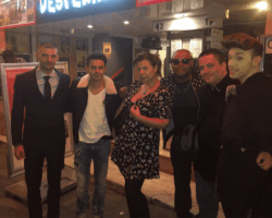 Avant-première du film Séquelles "Consequence of Lust" (en France/Paris) - Avec Cindy Lopes de Secret Story, le comédien Mehdi Boccard, des candidats de Nouvelle star et Graines de star M6 ainsi que le réalisateur/producteur Jean-Clément Gunter.
