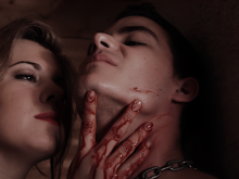 Dans ce film, Cindy Lopes est une psychopathe sans pitié - Séquelles film d'horreur gore - "Consequence of Lust" de JC Gunter (Réalisateur/producteur de films d'horreur et télé-réalité).